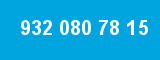 932 080 78 15 932 080 78 15